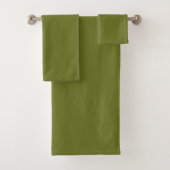 Couleur solide vert olive (En situation)