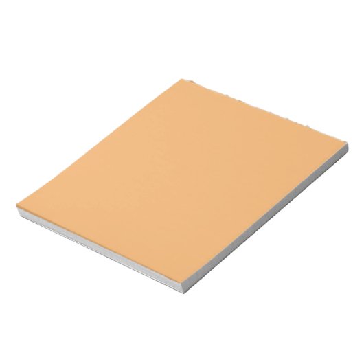 Couleur tendance - Bloc-notes orange doux (Tourné)