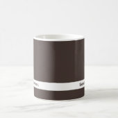 Couleur tendance - Café Nom Brown Mug (Centre)