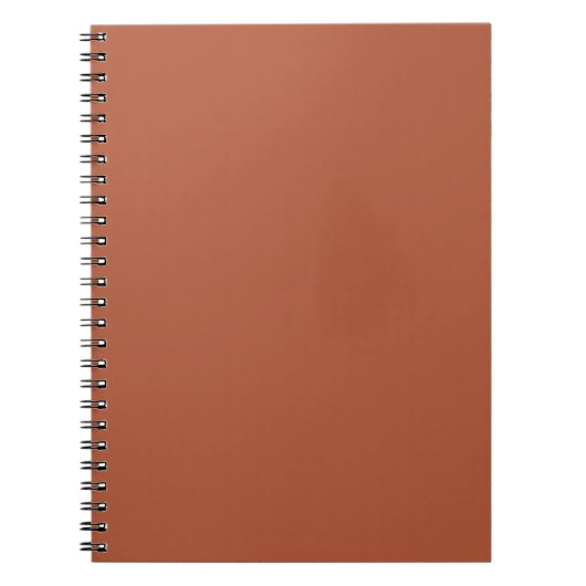 Couleur tendance - Carnet de cuivre brûlé (Devant)