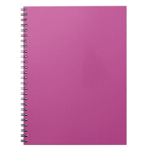 Couleur tendance - Carnet rose Berry (Devant)