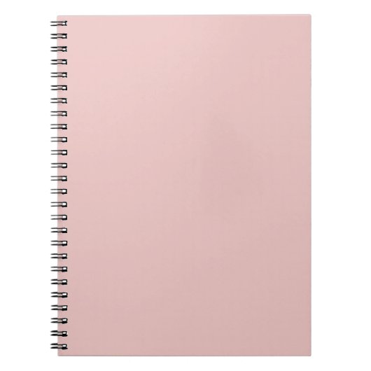 Couleur tendance - Carnet rose clair (Devant)