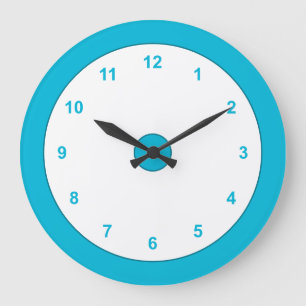 Couleur Tendance - Horloge Cyane Ronde Vive Avec N