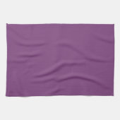 Couleur tendance - Plum violet serviette de cuisin (Horizontal)