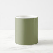 Couleur tendance - Reed Green Minimalist Mug (Centre)