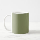 Couleur tendance - Reed Green Minimalist Mug (Gauche)