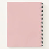 Couleur tendance - Rose clair - Carnet (Dos)