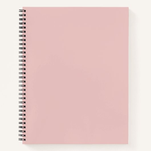 Couleur tendance - Rose clair - Carnet (Devant)