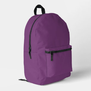 Couleur tendance - Sac à dos imprimé prune violet