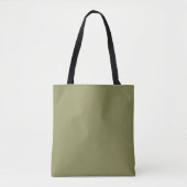 Couleur tendance - Sac fourre-tout vert olive (Devant)