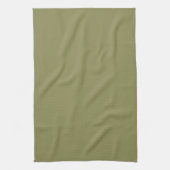 Couleur tendance - Serviette de cuisine vert olive (Vertical)