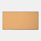 Couleur tendance Soft Orange Desk Mat (Recto)