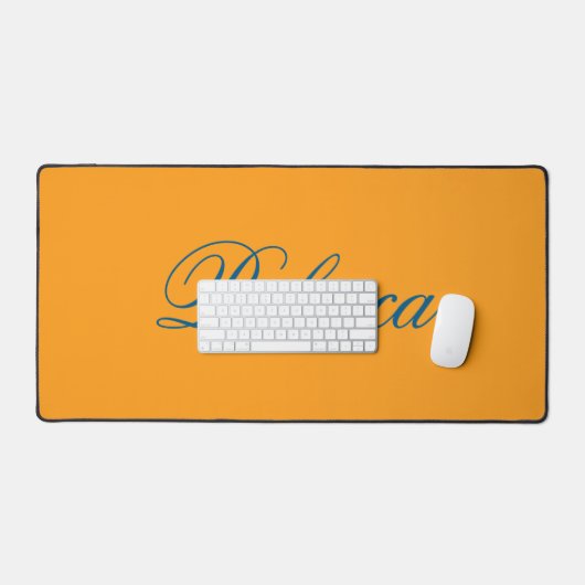 Couleur tendance Tech bleu et Dahlia orange (Clavier et souris)