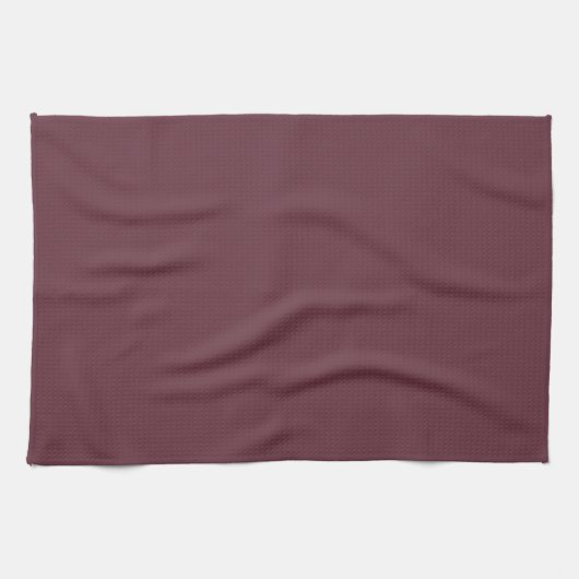 Couleur tendance - Vin rouge foncé Serviette de cu (Horizontal)