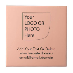 Couleur Trend - Logo Soft Peach Carreaux en cérami