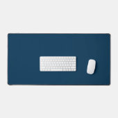 Couleur uni bleu prussien | Classique | Élégant (Clavier et souris)