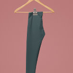 Couleur uni en métal<br><div class="desc">Ces legging de Gunmetal ajouteront une touche de sophistication à toute tenue. Avec leur design minimaliste, ils sont le choix idéal pour différentes occasions. #2C3E41</div>