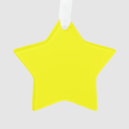 Couleur uni jaune néon (dos)