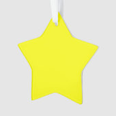 Couleur uni jaune néon (devant)