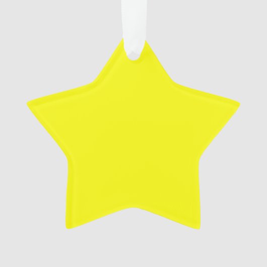 Couleur uni jaune néon (devant)