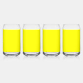 Couleur uni jaune néon (Recto)