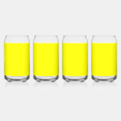 Couleur uni jaune néon (Gauche)