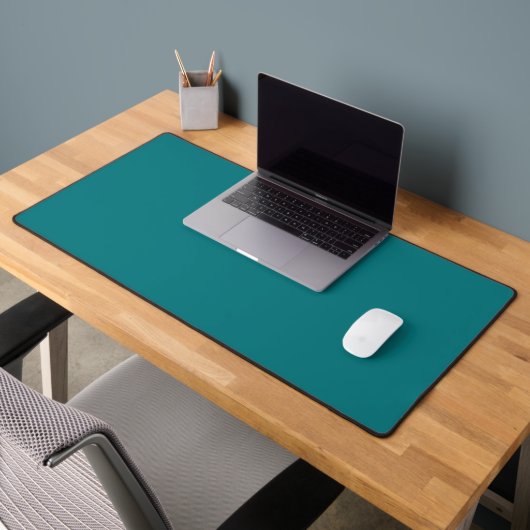Couleur uni profond Aqua turquoise (Bureau 2)