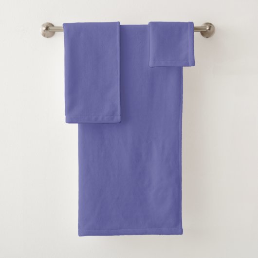 Couleur uni violet bleu (En situation)