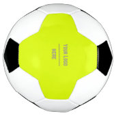 couleur unie fluorescent jaune - votre logo (Tourné)