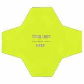 couleur unie fluorescent jaune - votre logo (Plat)