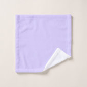 Couleur unie lavande pâle (Gant de toilette)
