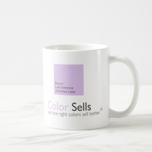 Couleur Vend Mug 2024 Amérique Latine Couleur Clé (Droite)