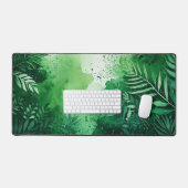 Couleur verte de la Jungle foncée texture dessinée (Clavier et souris)