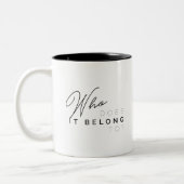 Couleurs À qui appartient-il ? Tasse 2 (Gauche)