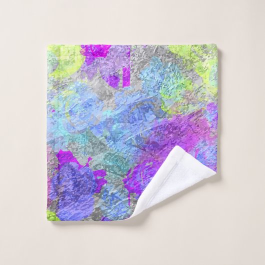 Couleurs Abstraites 2 (Gant de toilette)