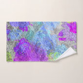 Couleurs Abstraites 2 (Serviette à main)