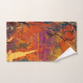 Couleurs Abstraites, art (Serviette à main)