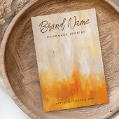 Couleurs Abstraites de l'automne carte d'affichage