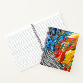 Couleurs Abstraites du Carnet spiral (Intérieur)