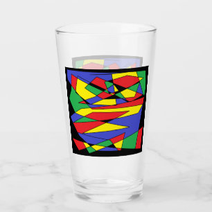 Couleurs Abstraites en verre coloré