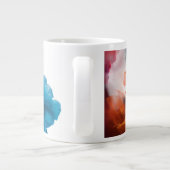 Couleurs Abstraites - Jumbo Mug Design (Dos)