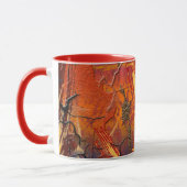 Couleurs Abstraites, tasse de café d'art (Gauche)