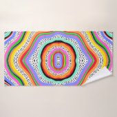 Couleurs arc-en-ciel (Serviette de bain)