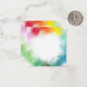 Couleurs Arc-en-ciel Abstrait Élégant Modèle moder (Devant/Arrière en situation)