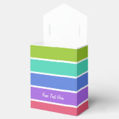 Couleurs arc-en-ciel ballotins personnalisés (Ouvert)