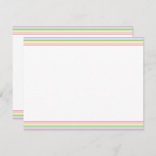 Couleurs arc-en-ciel Gravure Modèle tendance (Devant / Derrière)