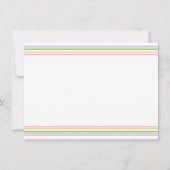 Couleurs arc-en-ciel tendance Modèle blanc (Dos)