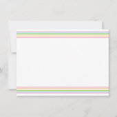 Couleurs arc-en-ciel tendance Modèle blanc (Devant)