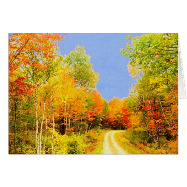 Couleurs automnales Maine (Devant horizontal)