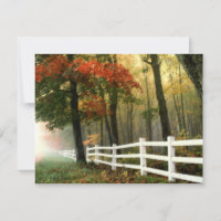 Couleurs Automne Bible Verse Carte de Sympathie